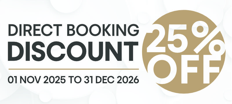 Direct Booking Discount 2026
